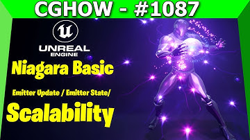 UE5 Niagara Fundamentals | Emitter Update - State Management - Scalability | #9