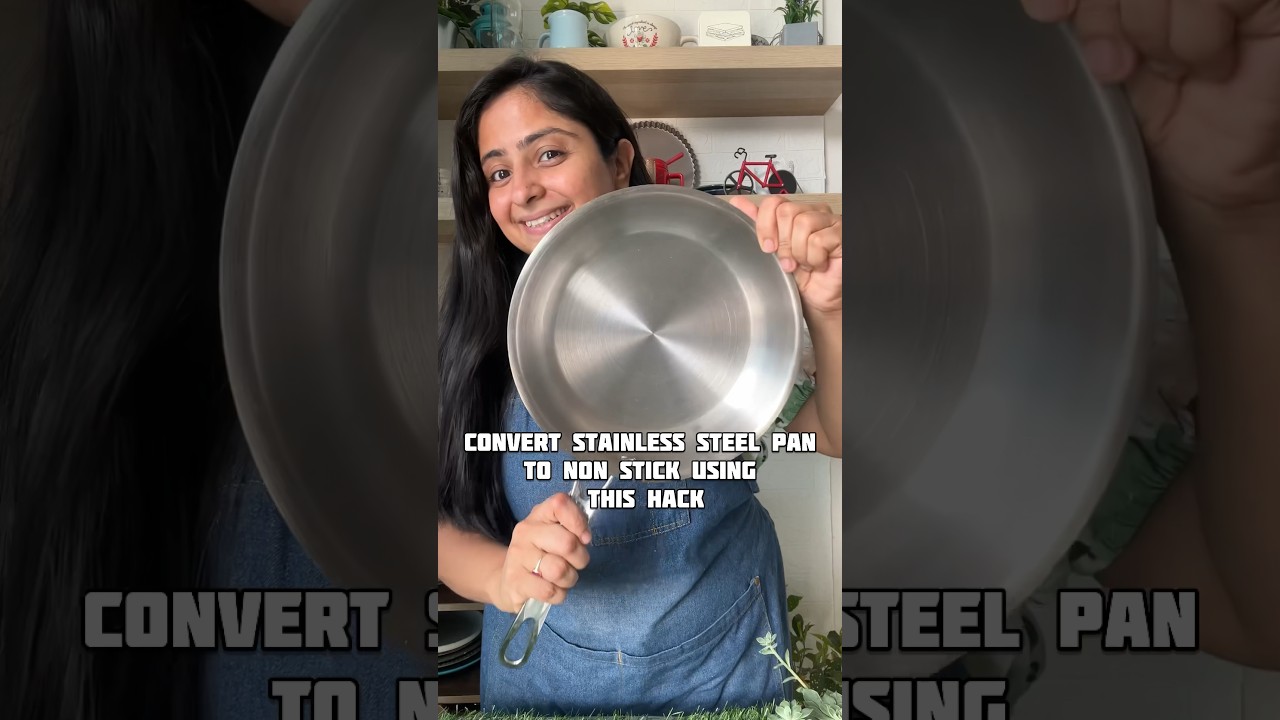 how to make your stainless steel pans nonstick - thatOtherCookingBlog