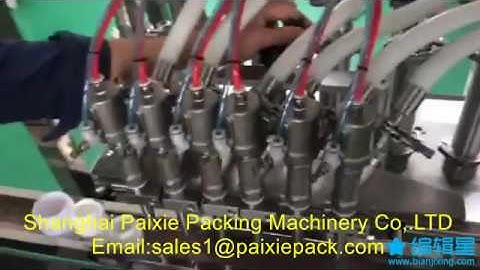 How to adjust the height of filling nozzles