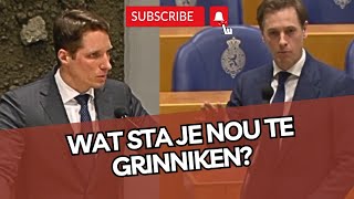 Geweldig: PVV'er van Dijk SLOOPT oorlogshitsers Dassen & Piri! 'Wat sta je nou te GRINNIKEN?'