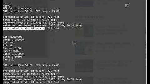 socat dev tty USB read of Arduino Nano weather station program