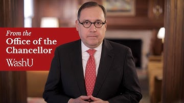 A Message to the Class of 2020 | Washington University