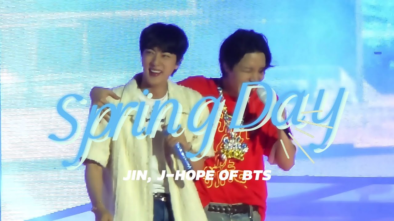 [Fancam] 250613 진(Jin), 제이홉(j-hope) - 봄날(Spring Day) @j-hope 'HOPE ON THE STAGE' FINAL in GOYANG