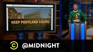 Meaghan Rath, Jak Knight, Andrew Santino - Portland Five-0 - @midnight with Chris Hardwick