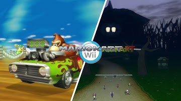 MARIO KART DS tracks in MARIO KART WII | Mushroom Cup| Custom Tracks | 4k60