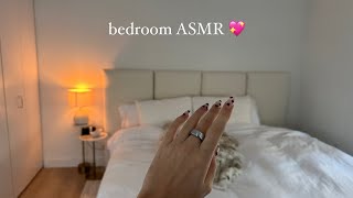 LOFI ASMR Tapping/Scratching/Tracing Around a Bedroom 💖💤😴