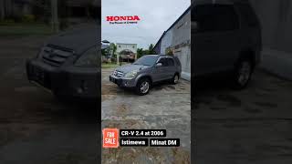 CRV 2.4 Tahun 2006 Dijual