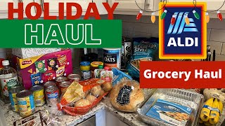 $100 Aldi Haul | Thanksgiving Prep, Holiday Aldi Finds & Weekly Meal Plan