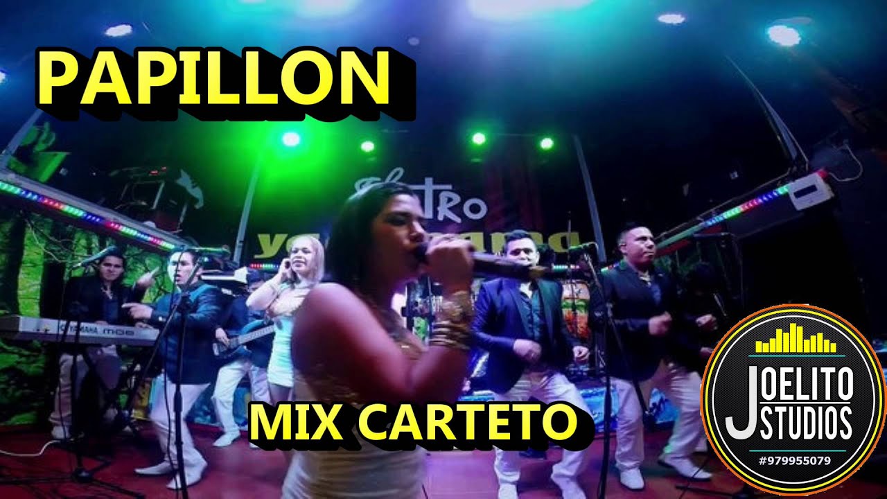MIX CARTERO PAPILLON KARAOKE PISTA YouTube