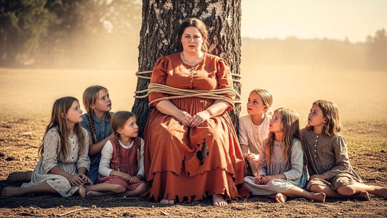 They Beat Her for Having Six Girls — Until a Western Rancher Said, “You’re Coming With Me”