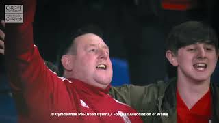 Why did the Welsh team choose 'Yma O Hyd' for their World Cup song?