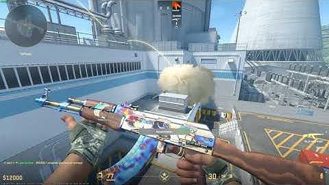 CS2 SMOKE ON NUKE - HEAVEN SMOKE FROM OUTSIDE T SPAWN