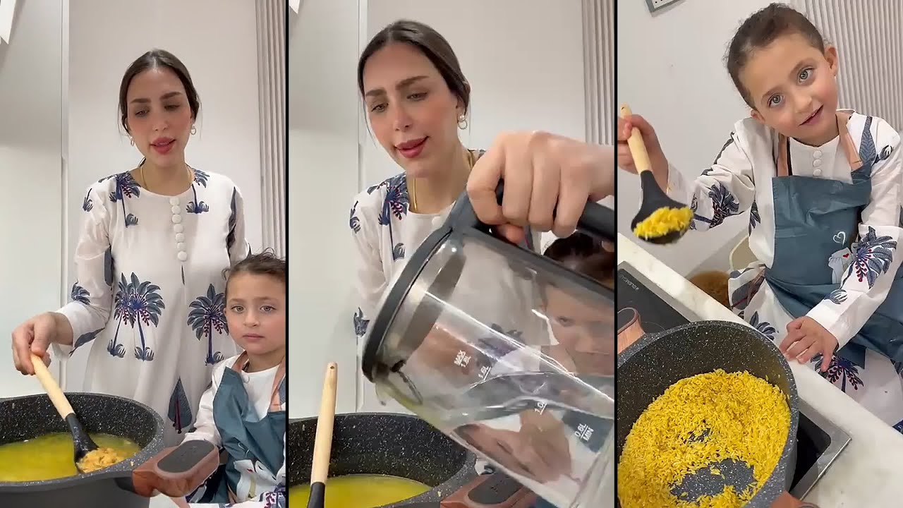 دكتوره خلود تجهز سفرة رمضان وتطبخ مع ليان وليليان شوربة  للفطور !!