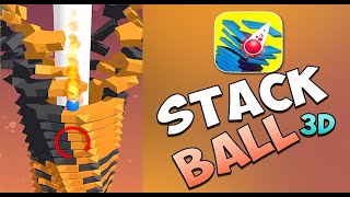 Drop Stack Ball - Fall Helix Blast Crash 3D | Android Gameplay (ios & Android) screenshot 2