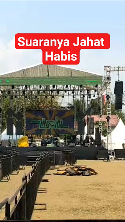 CEK SOUND WALI BAND - SUARA GITARNYA JAHAT HABIS #shorts #short #wali #ceksound #konser #rock