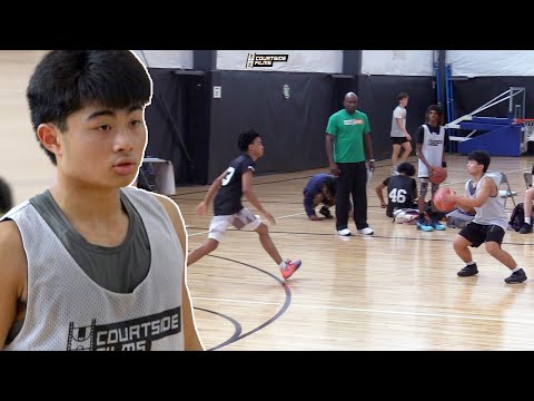 2023 PG Sean Europa HAS ALL THE SAUCE!! He Was Absolutely COOKIN at the Courtside Camp!