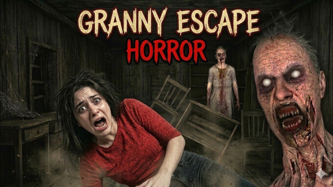 🔴LIVE GRANNY HORROR ESCAPE | GIRL GAMER | Areeba Gaming