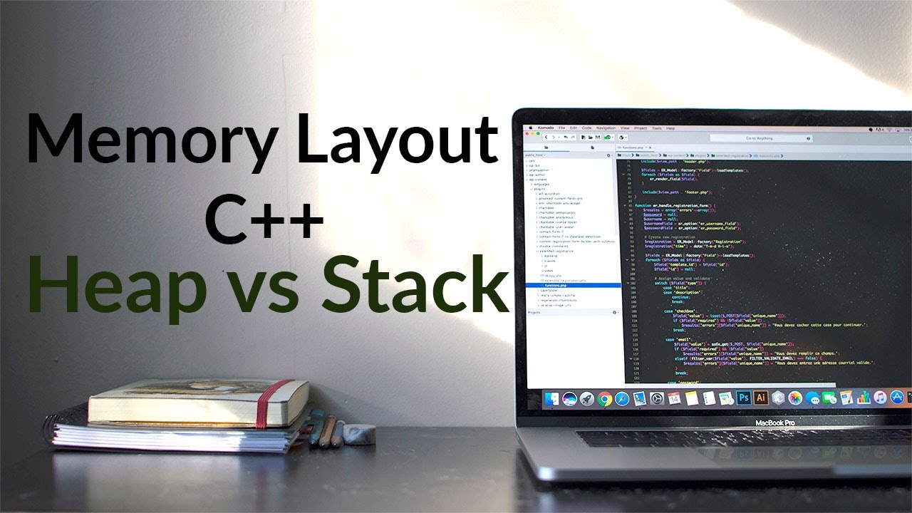 Heap vs Stack C++ | C++ Memory Segments | Memory layout of C++ - YouTube