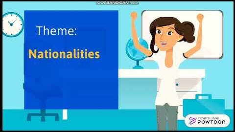 Nationalities 5th grade