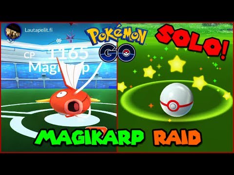 pokemon go magikarp raid