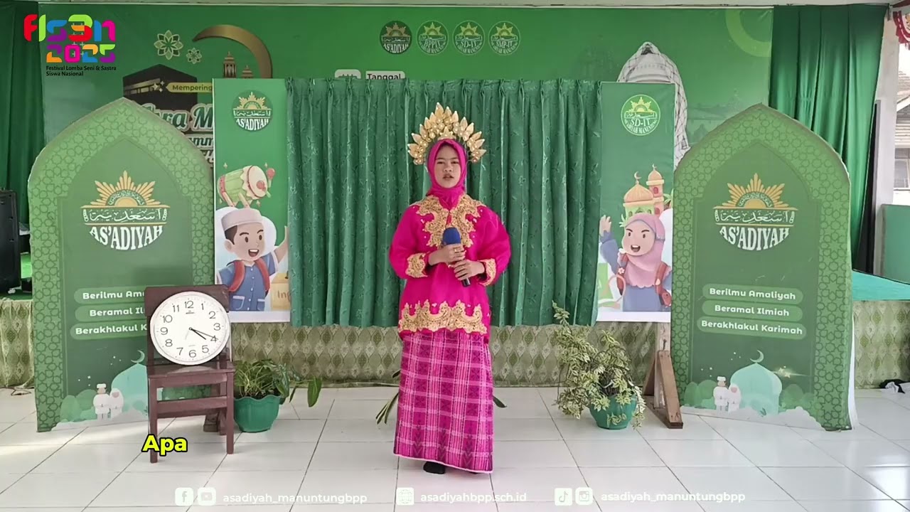 MAWAHDA - CINTA UNTUK MAMA BY VIDI ALDIANO / KELAS V SD IT AS'ADIYAH MANUNTUNG BALIKPAPAN FLS3N2025