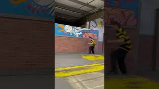 First Time Doing Nollie Front Heel Down Anything 