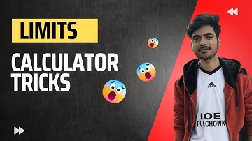 Limit Using Calculator | Calculator Tricks | MRR