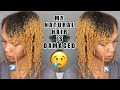 MY NATURAL HAIR IS DAMAGED | Heat Damage? Color Damage?