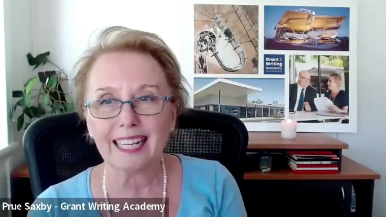 All About Grants for Small Business with Australia’s Own Grant Master – Prue Saxby.