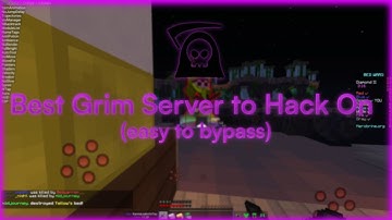 Best GrimAC Server to H@ck On, ft. Ryu (Aura, Scaffold, Breaker, BackTrack, Velocity, etc.)