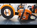 Chain Saw to cutting steel and concrete - Build