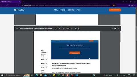 AI Search Methods For Problem Solving || WEEK-2 || ASSIGNMENT - 2 || SOLUTION || NPTEL || JULY 2024
