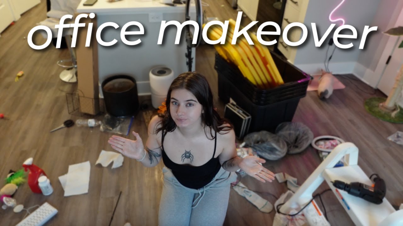 office makeover pt.1 (decluttering & organizing)