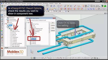 Moldex3D eDesignSYNC for NX Tutorial Post Process