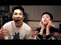 TRYING KOREAN FACE MASKS WITH MY BROTHER!