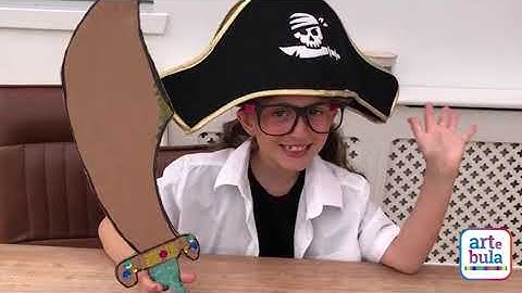 How to make your own Pirate Sword from recycled materials