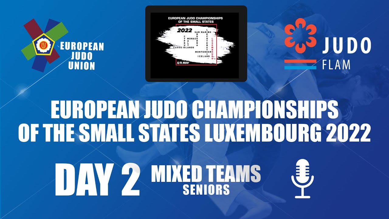 DAY 2 Commentated European Judo Championships Of The Small States 