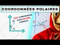 Comment passer des coordonnees cartesiennes aux coordonnees polaires et reciproquement