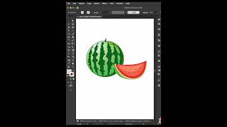 Adobe illustrator tips-draw watermelon textures like a pro #illustratortutorial