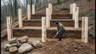 Built an Underground Warm House in 60 DAYS | From Start to Finish