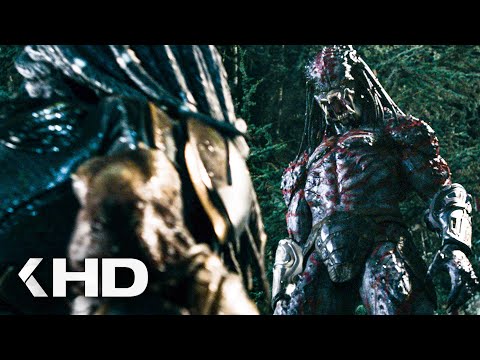 THE PREDATOR Clip - Hunting Each Other (2018)