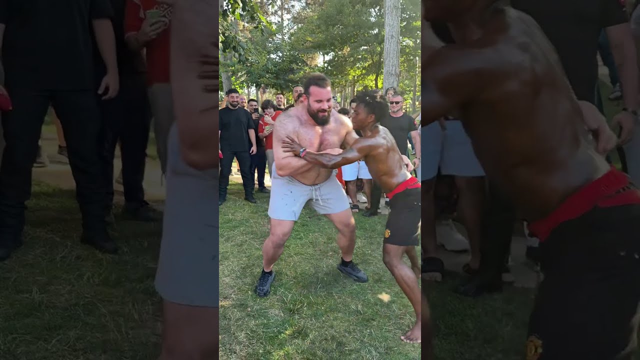I Tried Turkish Oil Wrestling Ishowspeed