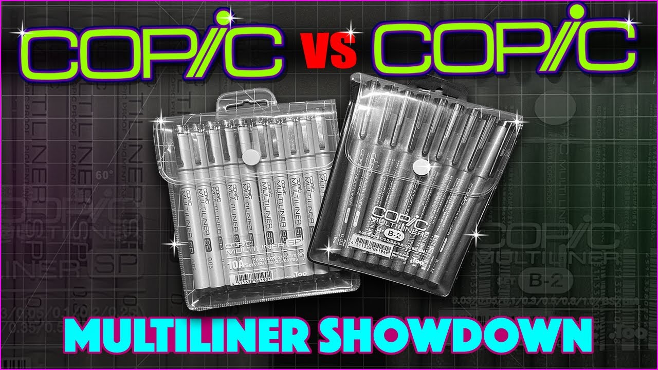 Copic Multiliner vs Pigma Micron: Does It Really Matter? — Vanilla