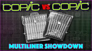 COPIC vs. COPIC   |   Multiliner Showdown