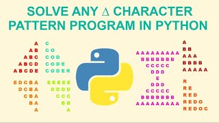 Solve any character pattern in Python screenshot 1