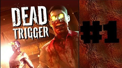 SWAT ZOMBIE😒| Dead Trigger Gameplay #1