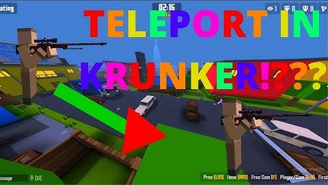 krunker but i use teleportation hax?