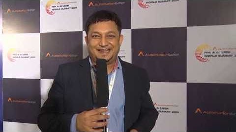 Avanish Pathak, Boticx Labs on AutomationEdge RPA & AI User World Summit 2019