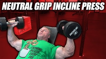 Exercise Index - Neutral Grip Incline Dumbbell Press