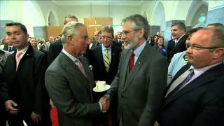 Prince Charles meets Gerry Adams
